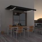 vidaXL Luifel automatisch met LED en windsensor 450x350 cm, Tuin en Terras, Zonneschermen, Verzenden, Nieuw