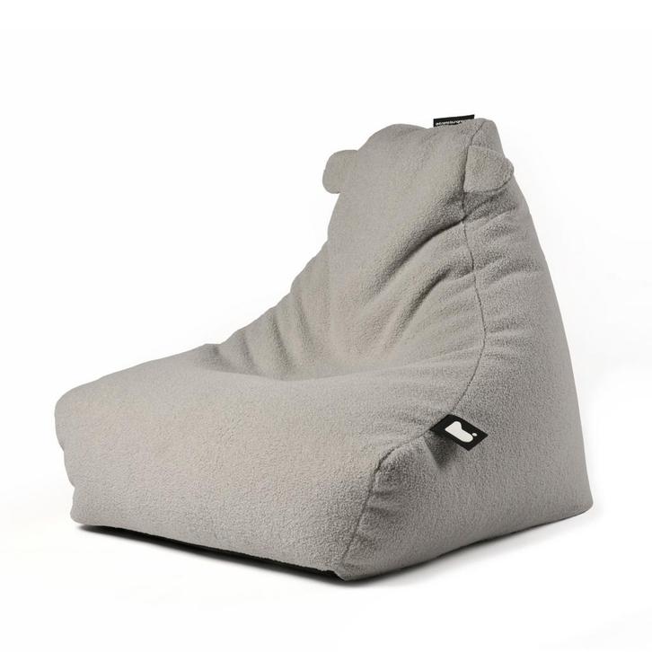 Mini Teddy - Soft Grey, Huis en Inrichting, Zitzakken, Verzenden