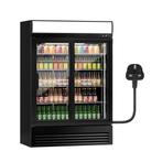 GGM Gastro | Drankenkoelkast - 880 liter - met 2 glazen |, Verzenden, Nieuw in verpakking, Koelen en Vriezen