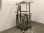 Mobiel Onderstel voor Combisteamer – Verrijdbaar RVS Frame, Ophalen of Verzenden, Gebruikt, RVS Meubilair