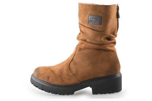 Rieker Boots in maat 40 Cognac | 10% extra korting, Kleding | Dames, Schoenen, Overige kleuren, Zo goed als nieuw, Overige typen
