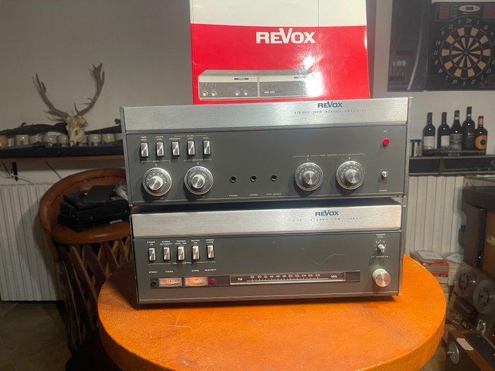 Revox - A 78 MK2 A 76 FM Solid state versterker, Audio, Tv en Foto, Radio's