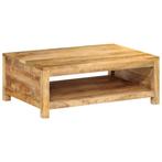 vidaXL Salontafel 80x55x30 cm massief mangohout, Huis en Inrichting, Tafels | Salontafels, 50 tot 100 cm, Verzenden, Nieuw, 50 tot 100 cm