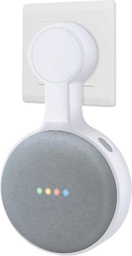 Houder voor Google Nest Mini – Wall Mount – Wit, Audio, Tv en Foto, Overige Audio, Tv en Foto, Zo goed als nieuw, Verzenden