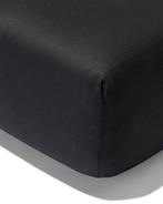 HEMA Hoeslaken 180x200cm satijn donkergrijs korting, Verzenden, Nieuw