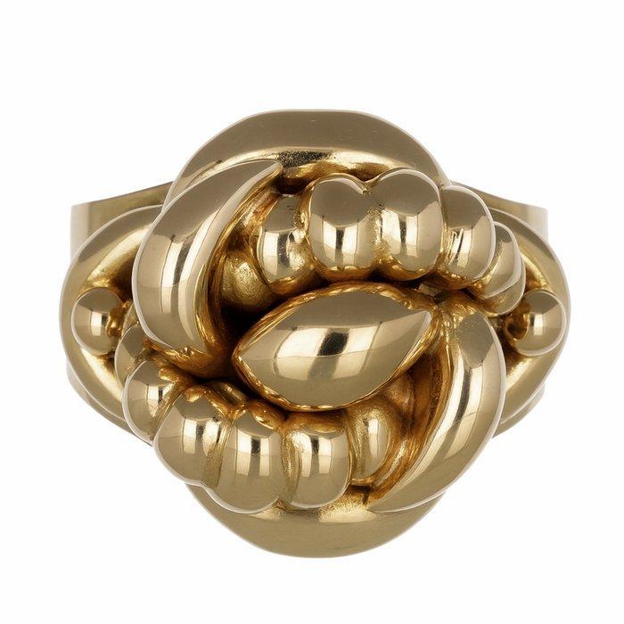 Ring - 18 karaat Geel goud, Sieraden, Tassen en Uiterlijk, Ringen