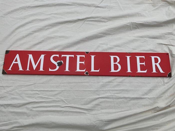 Amstel Bier - Reclamebord - Anker emaillefabriek - Emaille, Antiek en Kunst, Antiek | Wandborden en Tegels