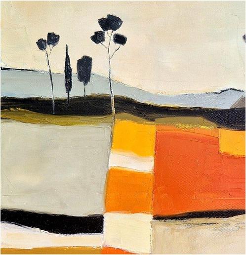 Buffière - Pins parasol en Toscane, Antiek en Kunst, Kunst | Schilderijen | Modern