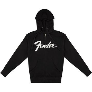 Fender Transition Logo Zip Front Hoodie Black L beschikbaar voor biedingen