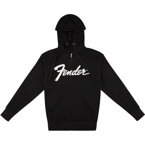 Fender Transition Logo Zip Front Hoodie Black L, Muziek en Instrumenten, Overige Muziek en Instrumenten, Verzenden