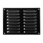 Europlast metalen ventilatierooster rechthoekig zwart 260 x, Doe-het-zelf en Verbouw, Ophalen of Verzenden, Nieuw