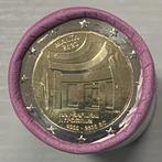Malta. 2 Euro 2022 Hypogeum (25 monnaies) en rouleau, Postzegels en Munten, Munten | Europa | Euromunten