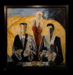 École Européene (XX) - Joueurs de cartes, Antiek en Kunst