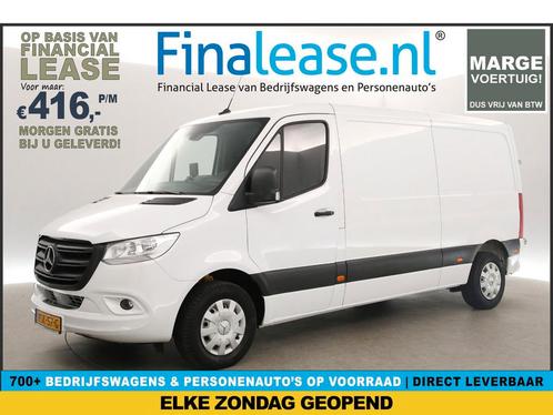 Mercedes-Benz Sprinter 314 2.2 CDI L2H1 143PK Marge €416pm, Auto's, Bestelauto's, Lease, Handgeschakeld, Diesel, Mercedes-Benz