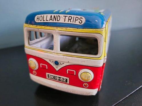 Daiya - Blikken speelgoed - Rare Dutch Tourist Bus, Unboxed, Antiek en Kunst, Antiek | Speelgoed