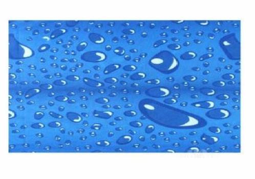 Haarband Multifunctioneel Druppel Print Blauw, Sieraden, Tassen en Uiterlijk, Uiterlijk | Haarverzorging