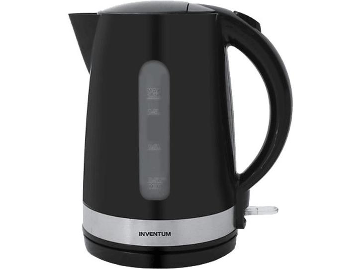 Inventum -   Zwart, Witgoed en Apparatuur, Waterkokers, Nieuw, 1 tot 2 liter, Verzenden