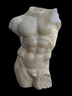 sculptuur, Torso Eracle - 34 cm - marmerstof, Antiek en Kunst, Antiek | Keramiek en Aardewerk