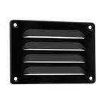 Nedco Rechthoekig schoepenrooster - Aluminium - Zwart - 1..., Witgoed en Apparatuur, Ophalen of Verzenden, Nieuw