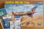 HobbyBoss 83206 Spitfire Mk.VB Trop 1:32 + 5 opties, Hobby en Vrije tijd, Modelbouw | Vliegtuigen en Helikopters, Verzenden, Nieuw