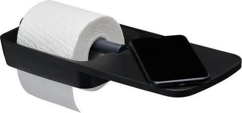 Tiger Tess Wc rolhouder met planchet - 32,1 cm - Zwart /, Huis en Inrichting, Badkamer | Badtextiel en Accessoires, Zo goed als nieuw