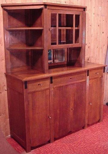 Antiek Art Deco buffetkast Buffet kast meubel Servieskast beschikbaar voor biedingen