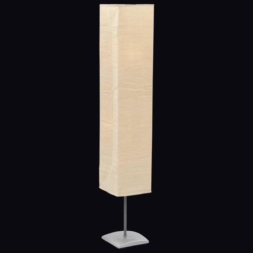 vidaXL Vloerlamp met papieren lampenkap 135 cm, Huis en Inrichting, Lampen | Overige, Nieuw, Verzenden