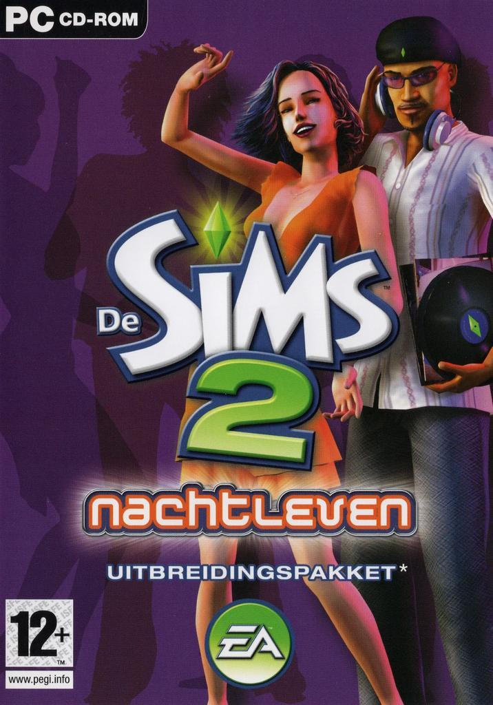 De Sims 2 Nachtleven Uitbreidingspakket - PC - CIB, Spelcomputers en Games, Games | Pc, Ophalen of Verzenden