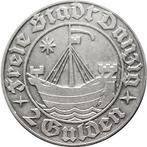 Danzig (Polen), Stadt. 2 Gulden 1932, Berlin. Kogge.