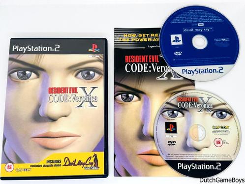 Playstation 2 / PS2 - Resident Evil - Code Veronica X + Devi, Spelcomputers en Games, Games | Sony PlayStation 2, Gebruikt, Verzenden