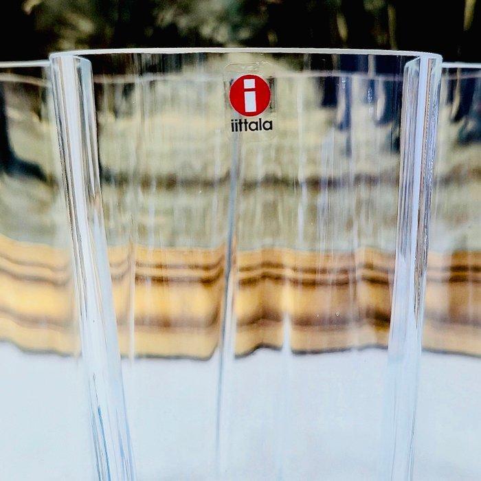 Iittala - Alvar Aalto - Vaas - Glas - SAVOY - CLEAR - GROOT, Antiek en Kunst, Antiek | Meubels | Stoelen en Banken