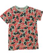 NIKE Womens Graphic T-Shirt Top UK 14 Large Multicoloured, Kleding | Dames, Verzenden, Nieuw