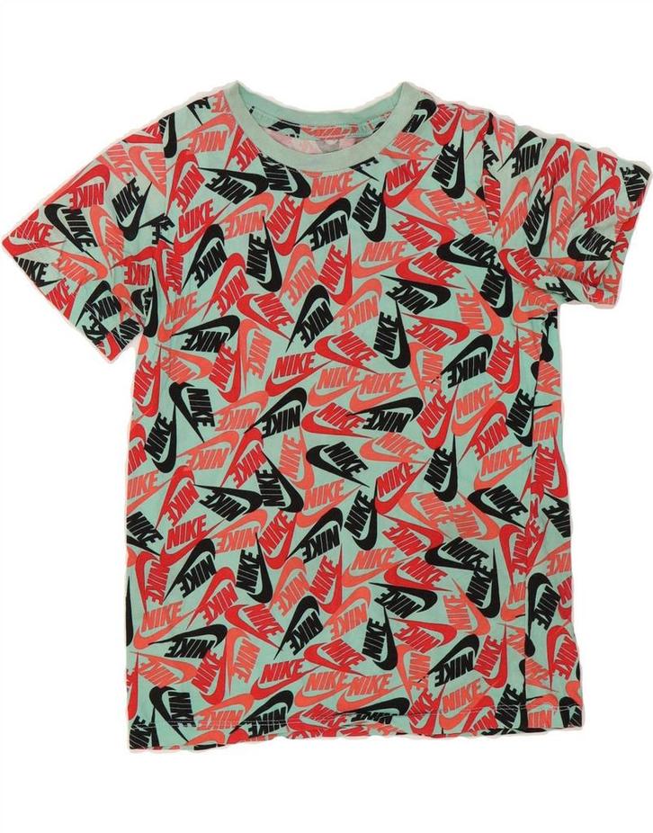 NIKE Womens Graphic T-Shirt Top UK 14 Large Multicoloured, Kleding | Dames, T-shirts, Verzenden