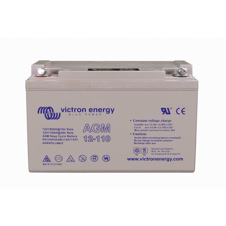 Victron AGM accu 12V/110Ah M8 insert, Auto-onderdelen, Accu's en Toebehoren, Ophalen of Verzenden