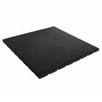TM Rubber tegel 20 mm - 50 x 50 cm - Zwart, Verzenden, Nieuw