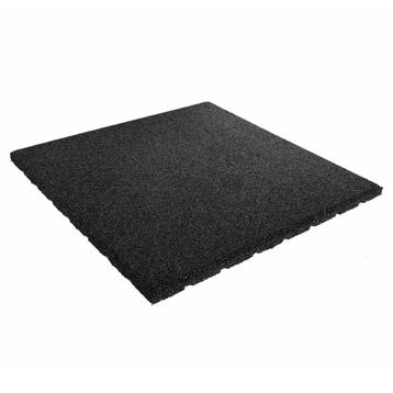 TM Rubber tegel 20 mm - 50 x 50 cm - Zwart beschikbaar voor biedingen