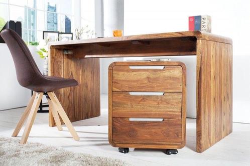 Stevige rolcontainer CUBUS 60cm Sheesham Palissander Hout, Huis en Inrichting, Kasten | Overige, Ophalen of Verzenden