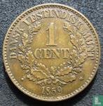Deens West-Indië 1 cent 1859, Verzenden, Losse munt