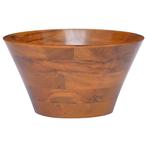 vidaXL Wastafel ø40x20 cm massief teakhout, Verzenden, Nieuw