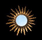 Spiegel - gevormeerd ijzer - Vintage zonspiegel, Antiek en Kunst, Curiosa en Brocante