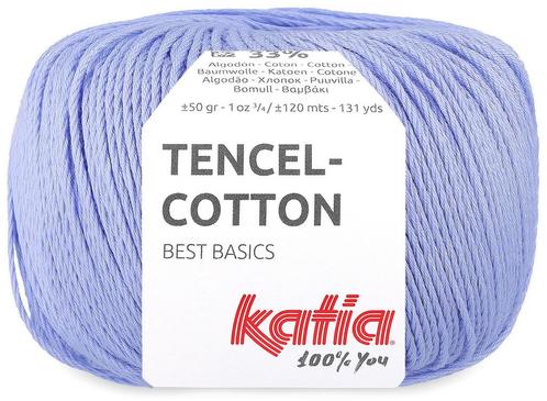 Katia Tencel-Cotton - 34 licht lila - Lyocell/Katoen Garen, Hobby en Vrije tijd, Breien en Haken, Ophalen of Verzenden