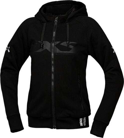 IXS Rapid 1.0 Dames Zwart Motor Zip Hoodie, Motoren, Kleding | Motorkleding, Dames, Nieuw met kaartje, Jas | textiel, Verzenden