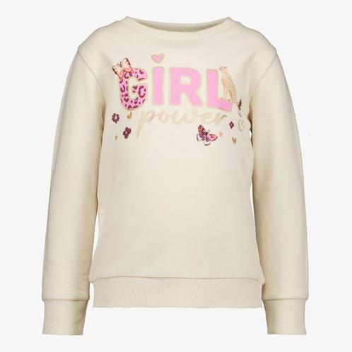 TwoDay meisjes sweater met tekstopdruk beige maat 92, Kleding | Dames, Truien en Vesten, Nieuw, Verzenden