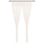 Gordijn Macrame Katoen - Deurgordijn | Retourdeal | 40%, Huis en Inrichting, Stoffering | Gordijnen en Lamellen, Ophalen of Verzenden