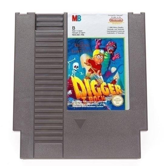 Digger T. Rock [Nintendo NES], Spelcomputers en Games, Games | Nintendo NES, Zo goed als nieuw, Ophalen of Verzenden
