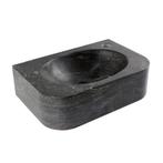 Hardstenen fonteintje Saniflex Flow rechts, Doe-het-zelf en Verbouw, Sanitair, Verzenden, Nieuw