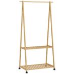 Kledingrek, 2 Onderste Planken, 67 Cm Lange Kledingstang, Ba, Verzenden, Nieuw