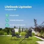 2dekans | LifeGoods Ligstoelen - Opvouwbaar - Complete set -, Ophalen of Verzenden, Zo goed als nieuw