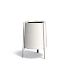 Aluminium bloempot Botan Ø60x100cm - Met bodem, Rond, Nieuw, Metaal, 60 tot 100 cm