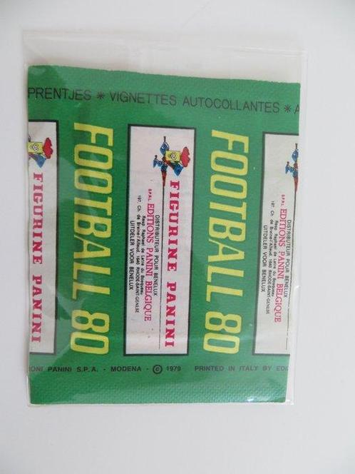 Panini Football 80 Belgium - RARE - 1 Booster pack - Good, Verzamelen, Stickers